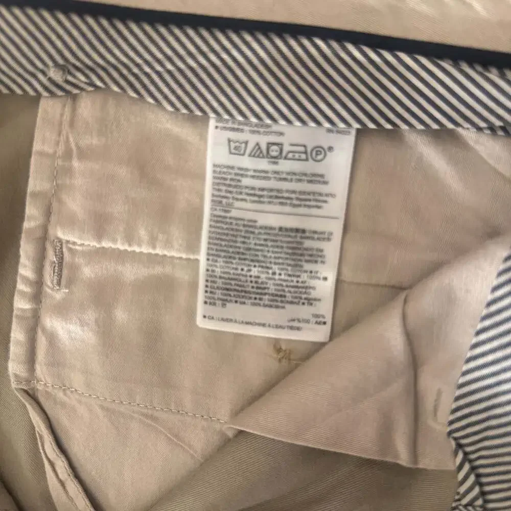 Banana Republic Men's Emerson Chino Vintage Straight Fit Pants, Size 36x32